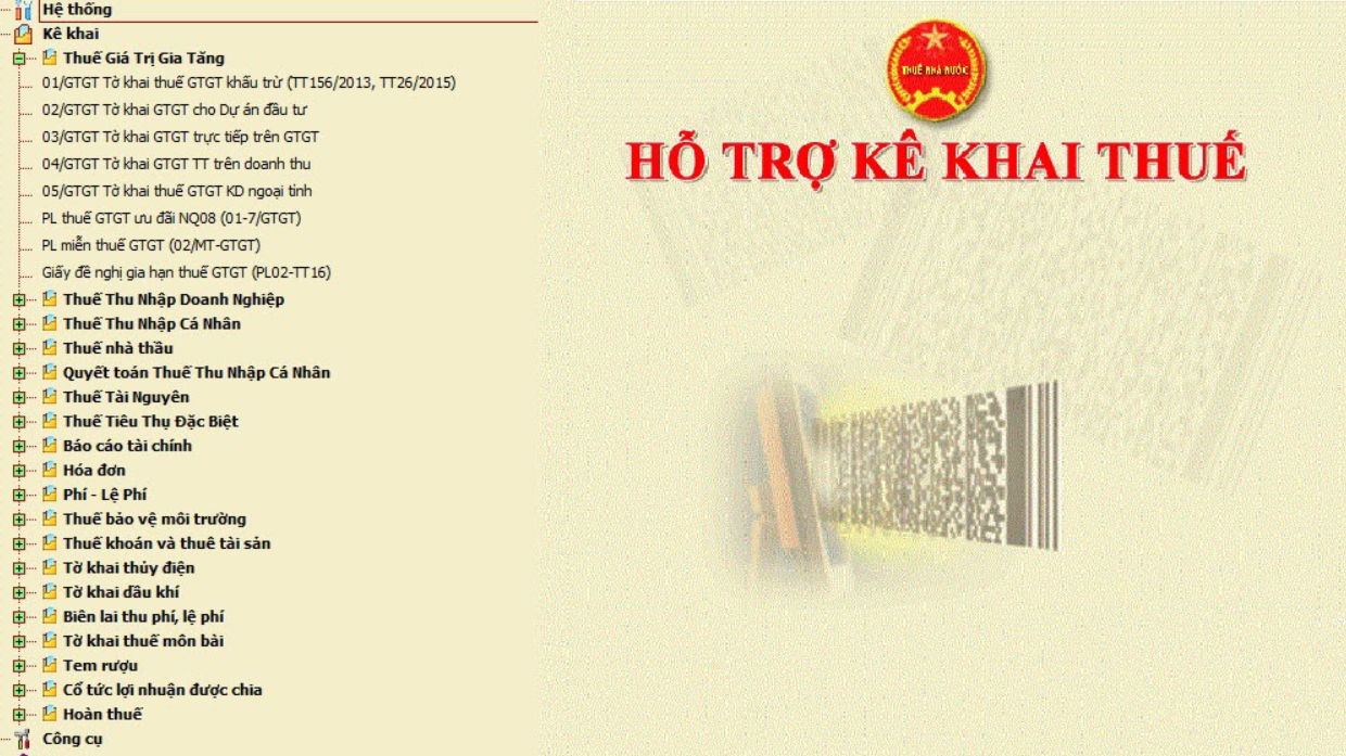 hướng dẫn kê khai thuế hộ kinh doanh trên HTTK