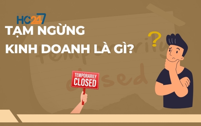 thủ tục tạm ngừng kinh doanh