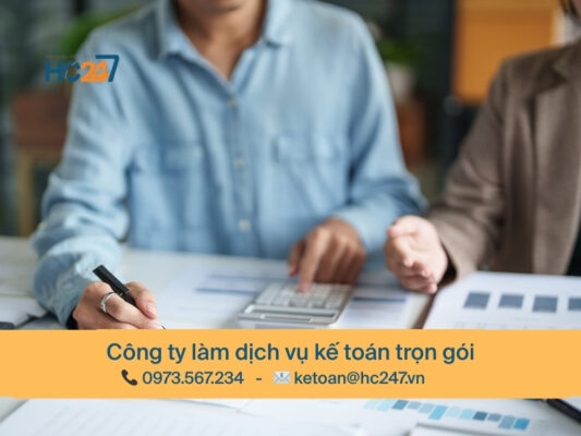 công ty làm dịch vụ kế toán trọn gói