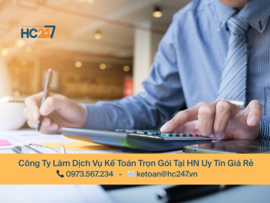 Công Ty Làm Dịch Vụ Kế Toán Trọn Gói Tại HN Uy Tín Giá Rẻ