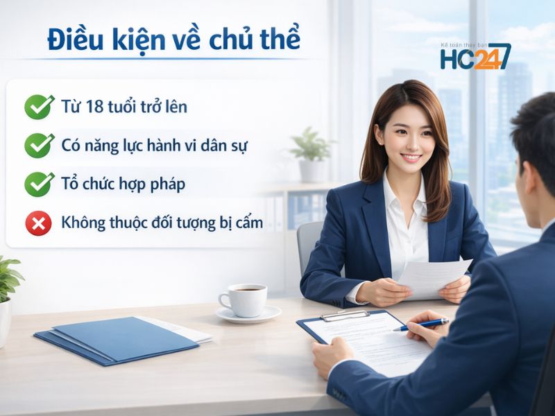 Điều kiện mở doanh nghiệp về chủ thể từ 18 tuổi có năng lực hành vi dân sự