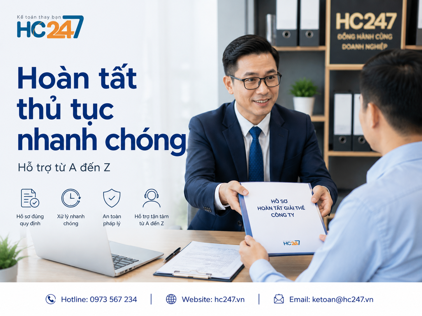 dịch vụ giải thể công ty 