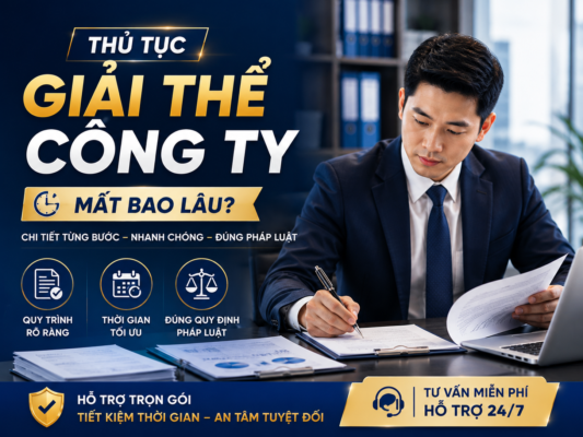 giải thể công ty mất bao lâu