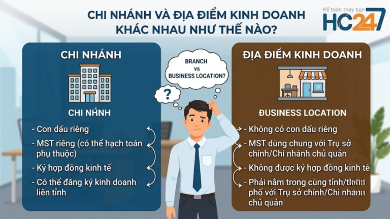 Dịch Vụ Đăng Ký Thành Lập Chi Nhánh Và Địa Điểm Kinh Doanh Uy Tín Tại HC247
