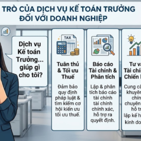 Dịch vụ Kế toán Trưởng uy tín cho doanh nghiệp vừa và nhỏ tại TP.HCM và toàn quốc