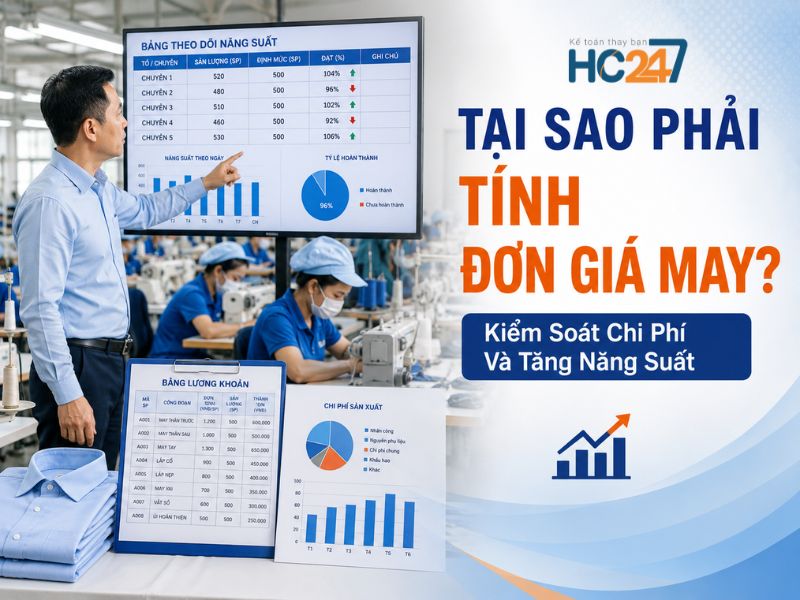 Cách Tính Đơn Giá Công Đoạn May