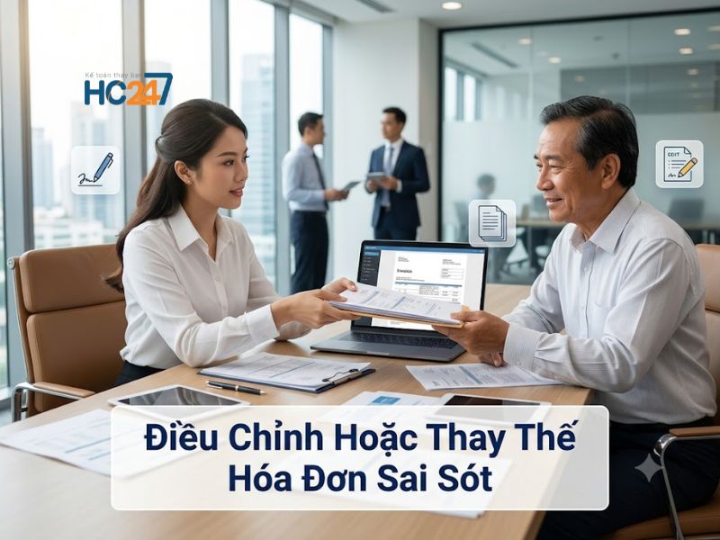 Xử Lý Hóa Đơn Sai Sót