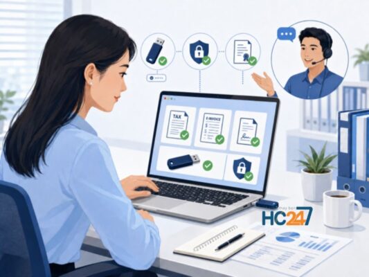Hướng dẫn cài chữ ký số và kiểm tra khả năng ký hồ sơ thuế, hóa đơn điện tử trên máy tính