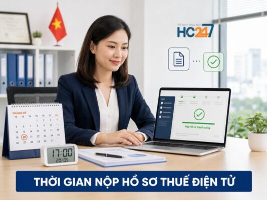 hướng dẫn xác định thời gian nộp hồ sơ thuế điện tử theo Thông tư 89