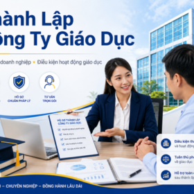 Thành lập công ty giáo dục 2026: Điều kiện, hồ sơ, thủ tục