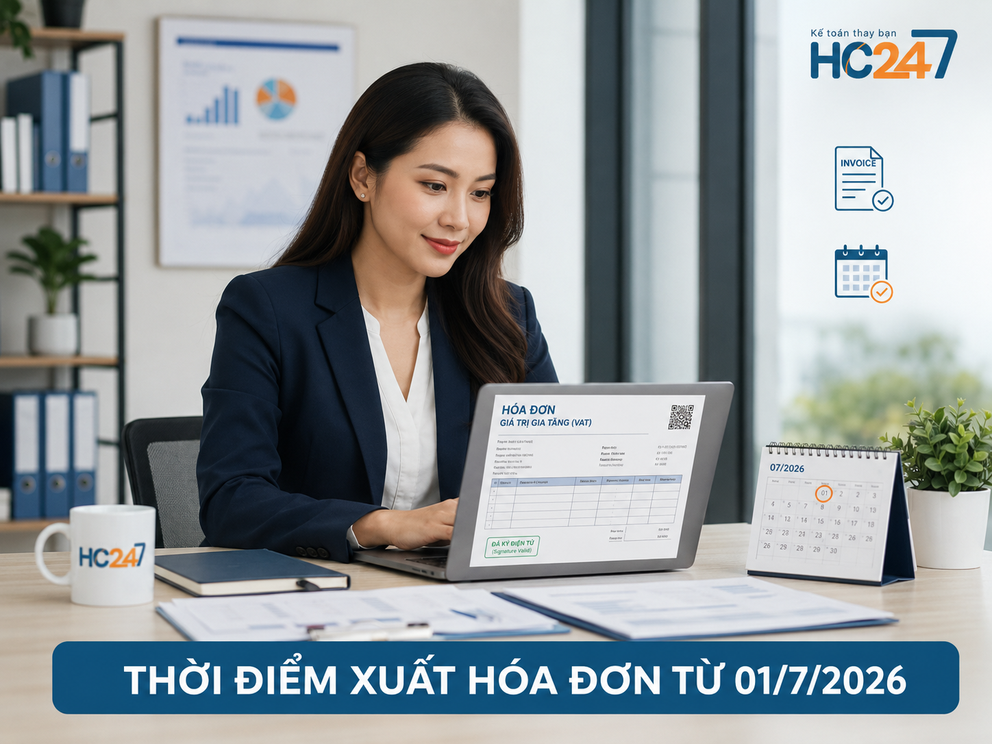 Thời điểm xuất hóa đơn mới nhất từ ngày 01/7/2026 theo Nghị định 254/2026/NĐ-CP