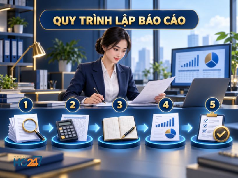 Năm bước lập và kiểm tra báo cáo tài chính giữa niên độ theo Thông tư 99