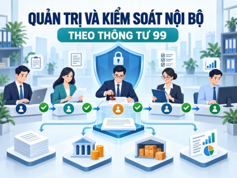 Quy chế quản trị nội bộ và kiểm soát nội bộ theo Thông tư 99