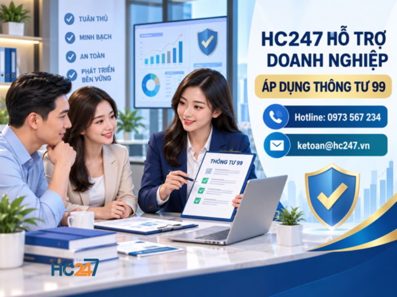 HC247 tư vấn và hỗ trợ doanh nghiệp áp dụng Thông tư 99/2025/TT-BTC
