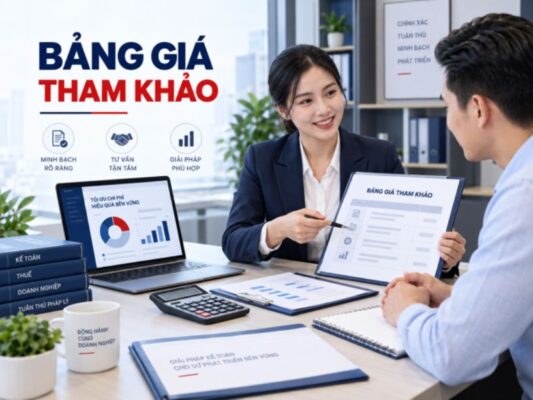 Tư vấn bảng giá thuê dịch vụ kế toán cập nhật Thông tư 99 cho doanh nghiệp