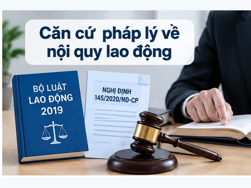 Căn cứ pháp lý về nội quy lao động theo Bộ luật Lao động 2019 và Nghị định 145/2020/NĐ-CP